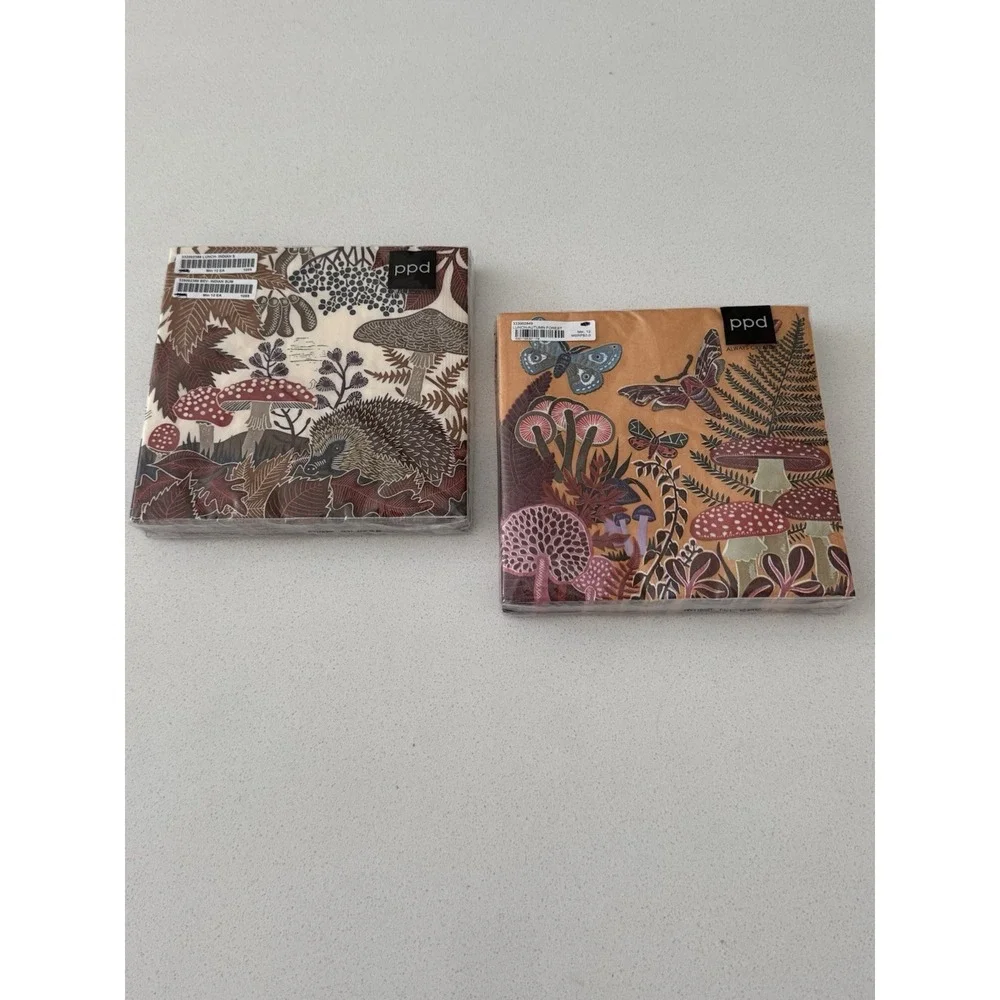 ppd Indian‎ Summer & Autumn Forest Napkins New Two Packs